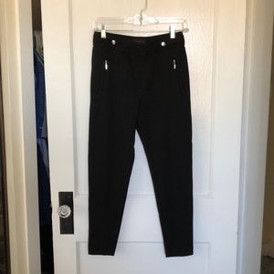 Rekucci Black Peg-Leg Trouser